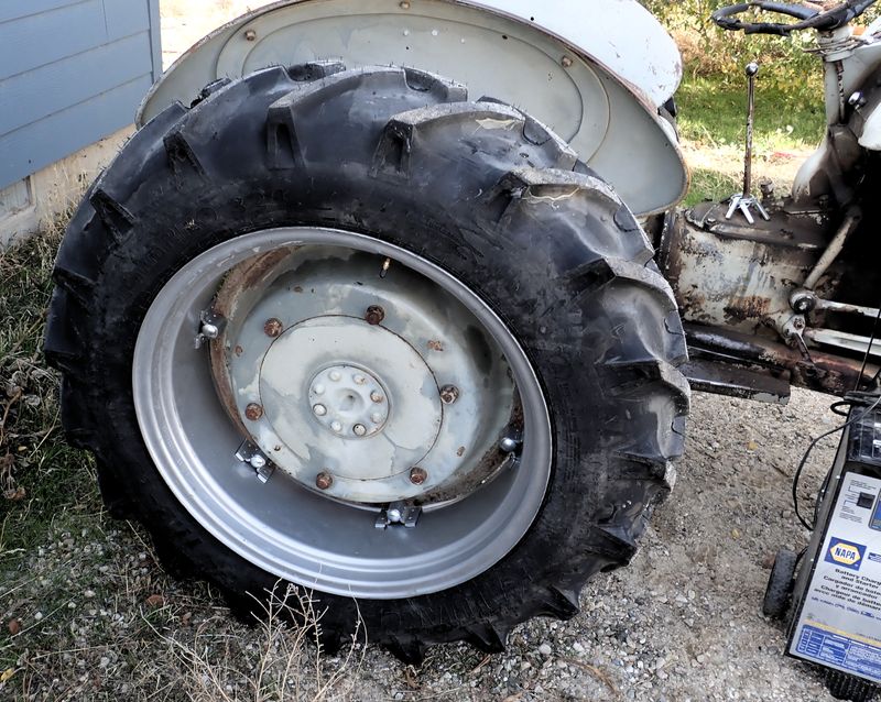 On the Art of Tractor Tire Replacement