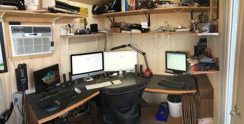 Solar Shed Summary: My Off Grid Office