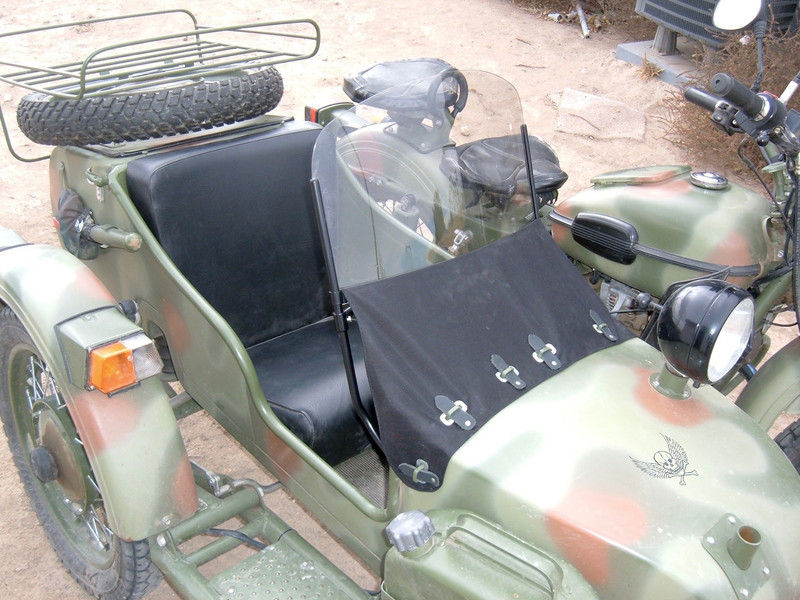Assembling and Installing a Ural Sidecar Windshield
