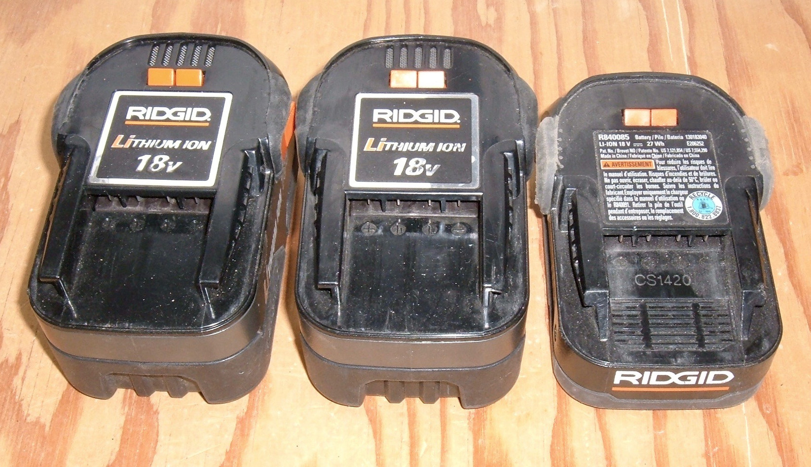 Ridgid 18 clearance volt batteries