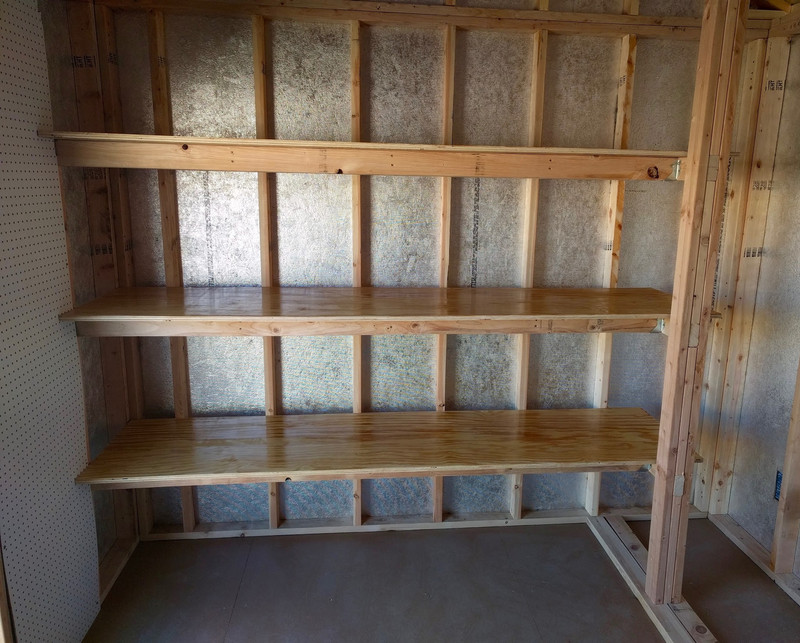 Syonyk's Super Stud-Secured Shed Shelves