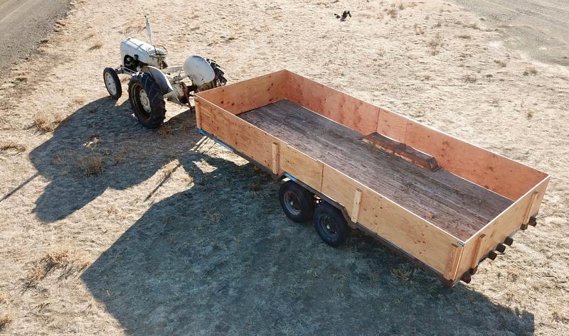 Sides for a Flatbed Trailer: Building a bulk material hauler