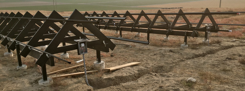 Solar 2020 Part 9: Mounting the A-Frame Rails