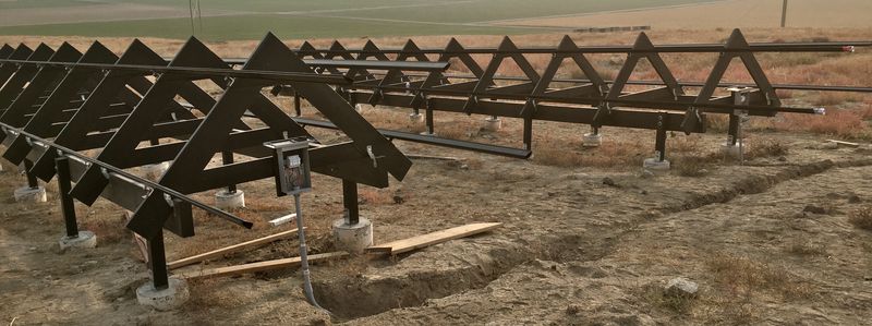 Solar 2020 Part 9: Mounting the A-Frame Rails