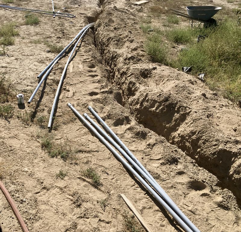 Solar 2020 Part 8: Underground Conduit and DC Wire Pulls