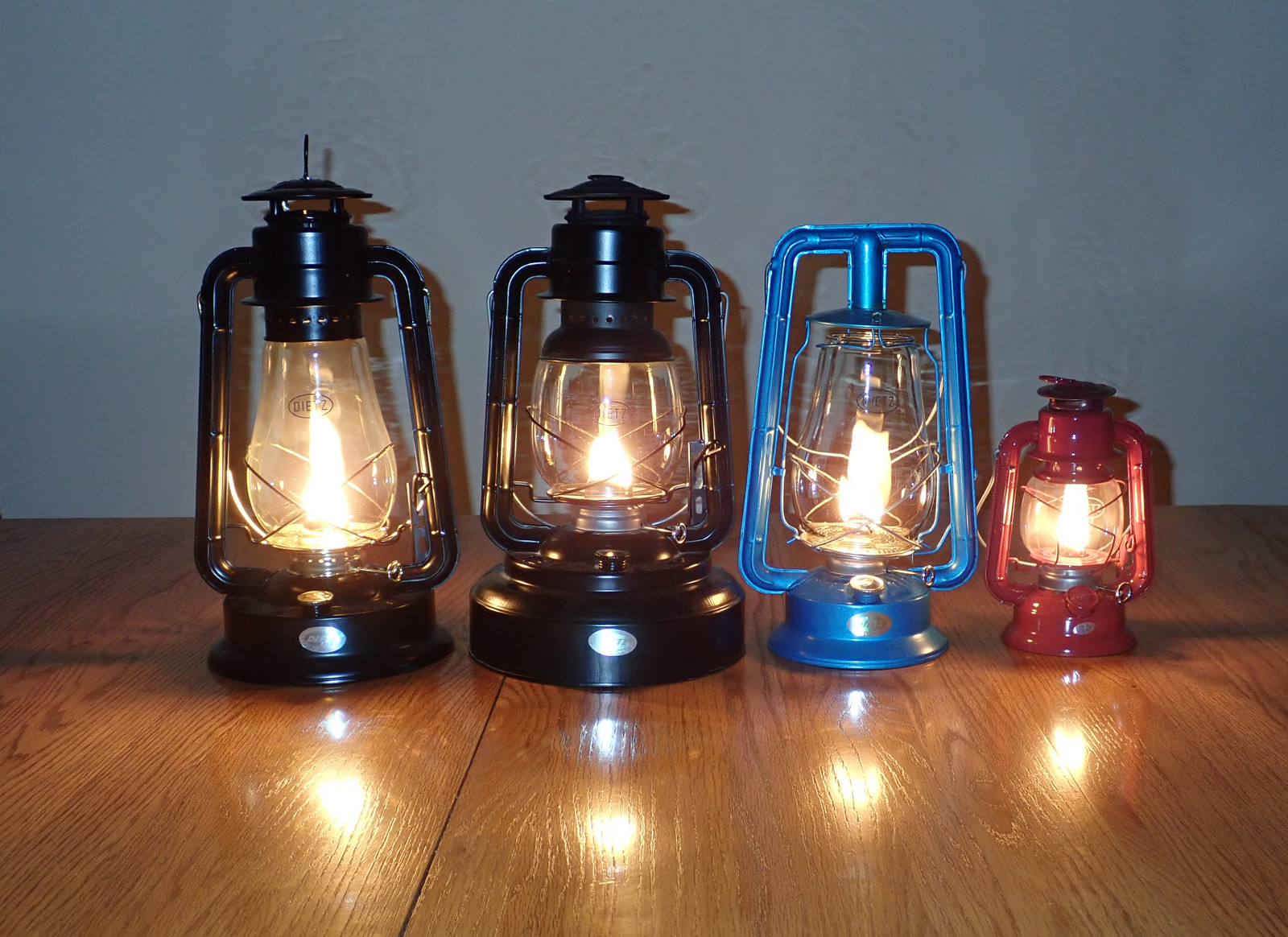 Copper Oil Lamp, Kerosene Lantern, Wick Gas Handmade Paraffin