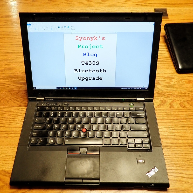Improving Thinkpad T430s Bluetooth by Replacing the Wireless Card