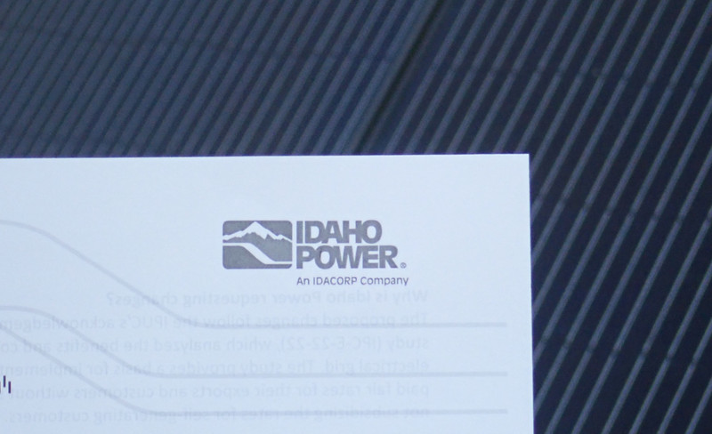 Idaho Power Proposed Solar Net Metering Changes 2023 - IPC-E-23-14